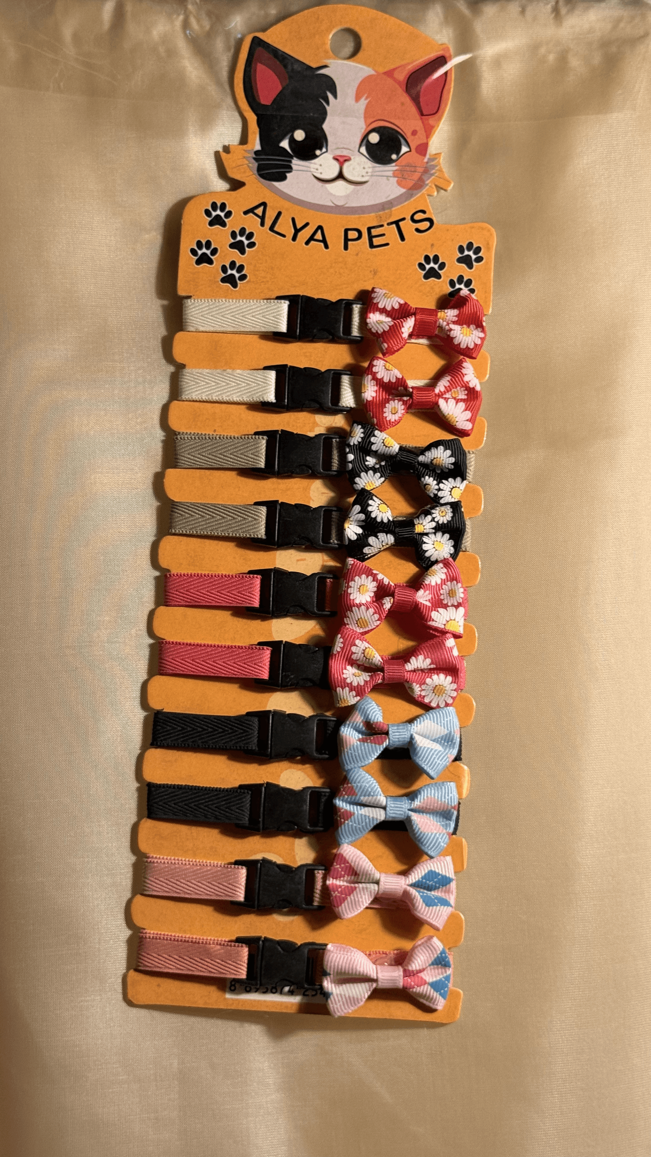 Karışık Desenli Kedi Tasması 10'lu (1) - Görsel 1