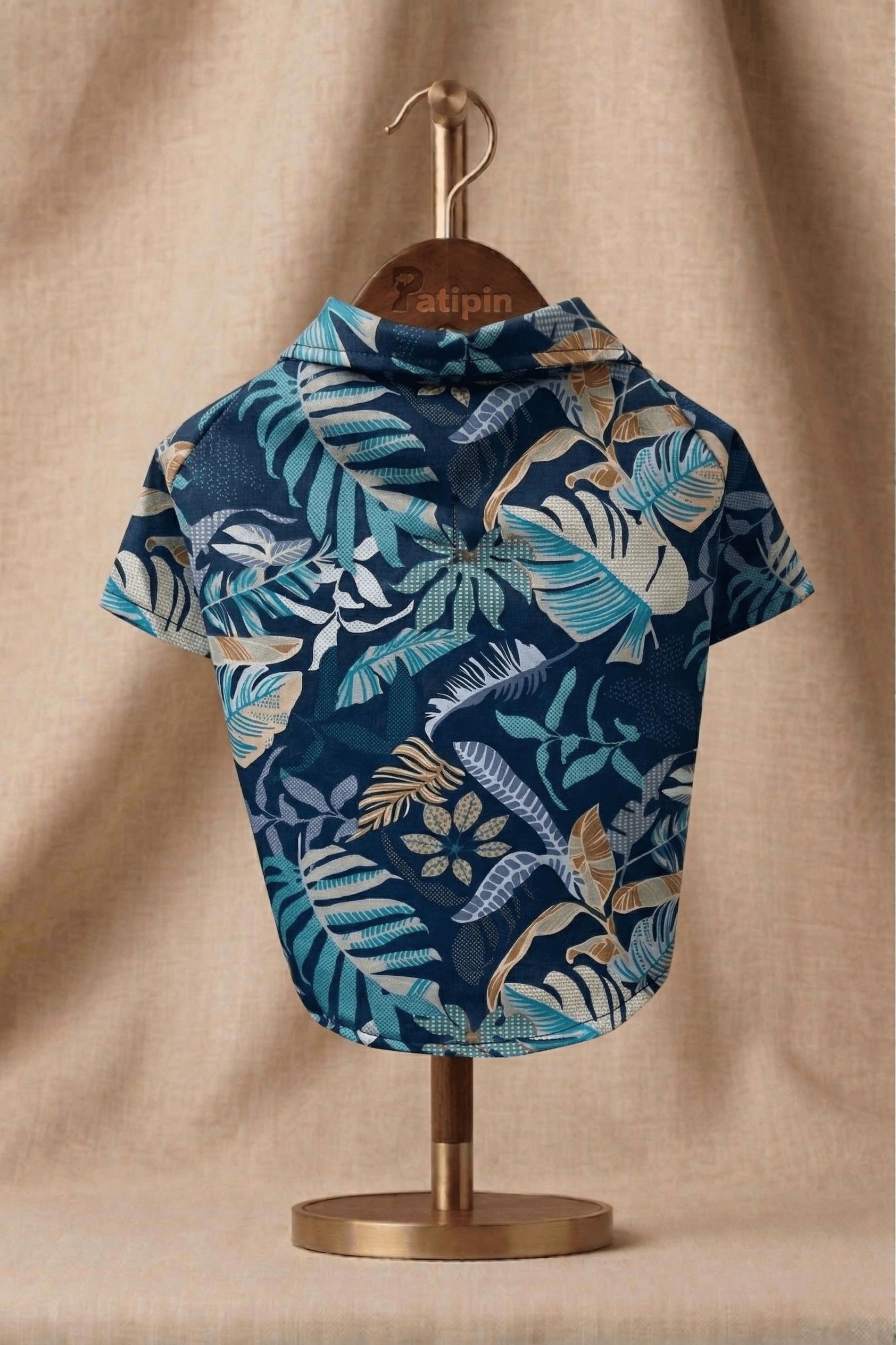 Turkuaz Desenli Evcil Hayvan Kıyafeti - Görsel 2